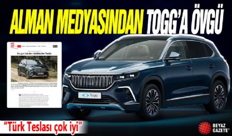 Alman medyasından Togg'a övgü: Türkiye'nin otomobili Avrupa'ya açılıyor