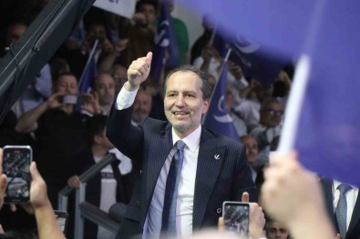 Yeniden Refah Partisi Genel Baskani Erbakan Açiklamasi 'D60 Hedefine Ulasarak Islam Birligi'ni Kuracagiz'