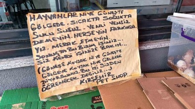 Isine Karisanlara Sinirlenen Esnaf, Çareyi Pankart Asmakta Buldu