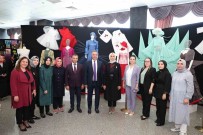 Sultangazi Sanat Ve Mesleki Egitim Kurs Merkezleri'nde Kadinlarin Yaptigi El Emegi Ürünler Sergilendi