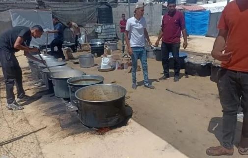 Türk Kızılay'dan Gazze'ye destek! Yeniden sıcak yemek dağıtımına başlandı