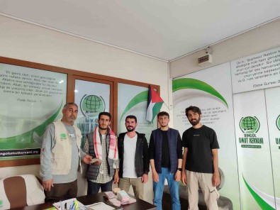 Bingöl'de Üniversite Ögrencilerinden Gazze'ye Anlamli Destek