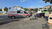 Tokat'ta Motosikletin Çarptigi Yaya Yaralandi