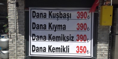 Samsun'daki Kasaplardan Kirmizi Ete Yüzde 30 Indirim
