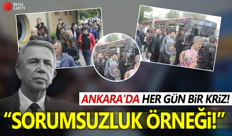 Ankara'da metro çilesi! “Yaşananlar sorumsuzluk örneğidir”