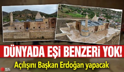 Dünyada eşi benzeri yok: Açılışını Başkan Erdoğan yapacak!