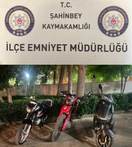 Gaziantep'te 3 Motosiklet Hirsizligi Süphelisi Yakalandi