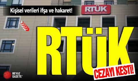 RTÜK'ten kişisel verileri ifşa eden kanallara ceza!