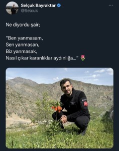 Selçuk Bayraktar Terör Destekçilerine Siirle Cevap Verdi