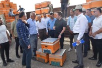 Kozluk'ta Aricilara Organik Kovan Dagitimi Yapildi