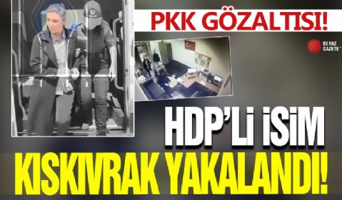 HDP'li eski başkana PKK gözaltısı! Kıskıvrak yakalandı