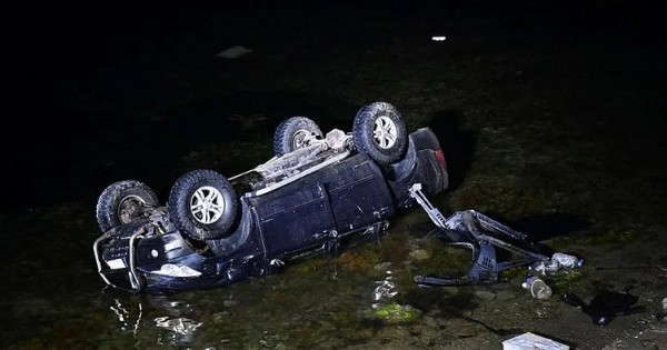 Çanakkale'de korkunç kaza! Denize yuvarlanmıştı... Son durumu nasıl?