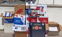 465 Paket Kaçak Sigara Ile 200 Bin Adet Bos Makaron Ele Geçirildi