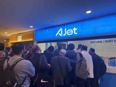 Ajet'in Ankara-Erzincan Seferi Yapan Uçagi Bomba Ihbari Nedeniyle Ankara'ya Geri Döndü