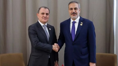 Bakan Fidan, Azerbaycanlı mevkidaşı ile görüştü