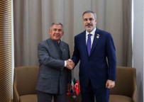 Bakan Fidan, Tataristan Özerk Cumhuriyeti Cumhurbaskani Minnihanov Ile Görüstü