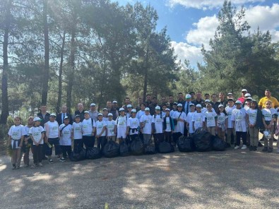 Karacasu'da 'Benim Ormanim Temiz' Etkinligiyle Orman Yanginlarina Dikkat Çekildi