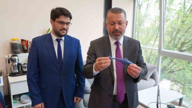 KBÜ Rektörü Kirisik'tan Insansiz Nano Helikopter Proje Görüsmesi