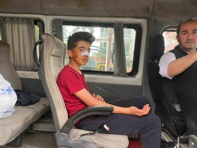 Köpeklerden Kaçarken Otomobilin Çarptigi Genç Canindan Oluyordu