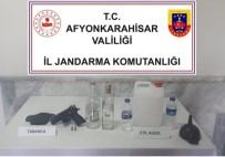 Sahte Alkol Üreten Sahsi Jandarma Yakaladi