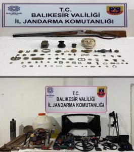 Balikesir'de Tarihi Eser Kaçakçilarina Operasyon Açiklamasi 6 Gözalti