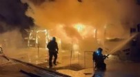 Kocaeli'de facia: Açık otoparkta çıkan yangında 14 toplu taşıma aracı yandı Haberi
