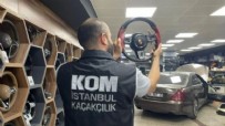 İstanbul'da kaçak oto yedek parçası operasyonu: Değeri 90 milyon lira