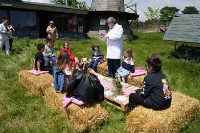 Minik Dahiler, Kazdagilari Bilim Köyünü Ziyaret Etti