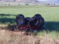 Burdur'da Kullandigi ATV'nin Altinda Kalan Yasli Adam Hayatini Kaybetti