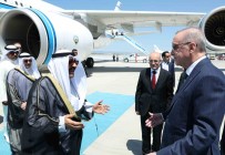 Cumhurbaskani Erdogan, Kuveyt Devlet Emiri Seyh El Sabah'i Havalimaninda Karsiladi Haberi