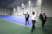 Konya'nin En Büyük Kapali Tenis Kortu Tamamlandi
