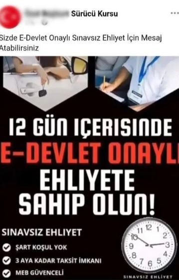 Ehliyet alacakalar dikkat! Sınavsız ehliyet vaadiyle tuzağa düşürdüler