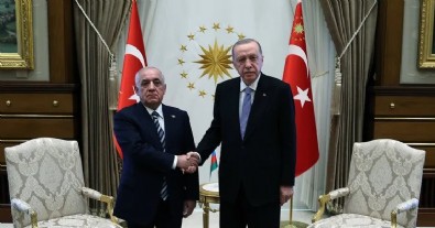 Başkan Erdoğan, Azerbaycan Başbakanı Ali Asadov'u kabul etti