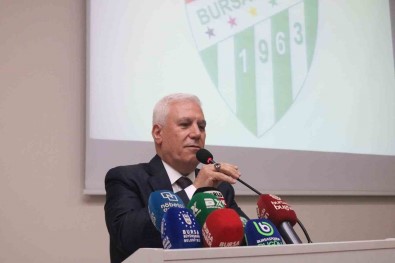 Bursa Büyüksehir Belediye Baskani Mustafa Bozbey Açiklamasi 'Bursaspor Için Sistem Olusturmaliyiz'