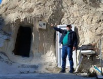 70 yıldır peribacasında yaşıyor: Sadece 15 metrekare!