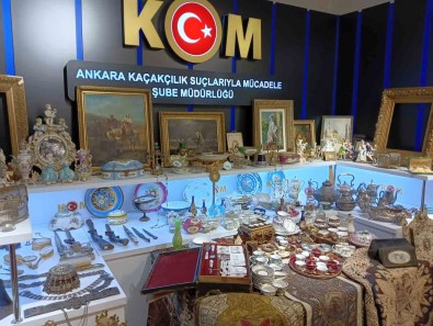 Ankara'da 50 Milyon Lira Degerinde Tarihi Eser Ele Geçirildi