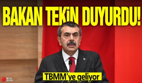 Bakan Tekin, Türkiye'yi sarsan olay sonrası duyurdu: Hazırladık, geliyor...