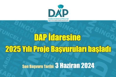 DAP 2025 Yili Proje Teklif Çagrisina Çikti