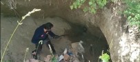 Dev Çukurda Mahsur Kalan Sarsar Kurtarildi