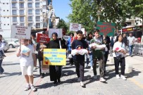 Malatya'da Filistin'e Destek Yürüyüsü