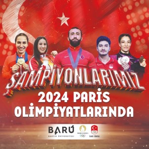 Paris Olimpiyatlari'nda Türkiye'yi Temsil Edecek 5 Sporcu BARÜ'den