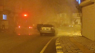 Pazaryeri'nde Otomobil Alevlere Teslim Oldu