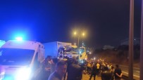 TEM Otoyolunda Büyük Kaza Açiklamasi 4 Yarali