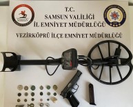 Samsun'da 17 Adet Sikke Ve 5 Adet Tarihi Eser Ele Geçirildi
