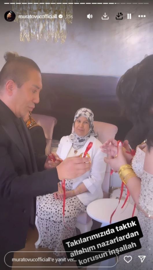 Murat Övüç oğlunu nişanladı