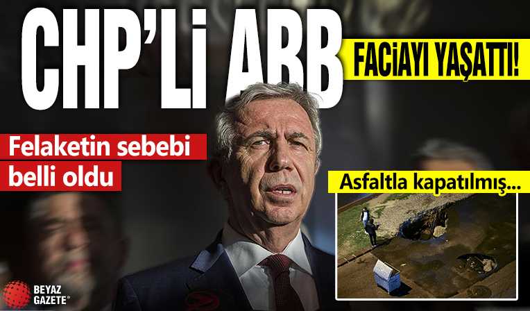 CHP'li ABB faciayı yaşattı! Sebebi belli oldu: Asfaltla kapatılmış...