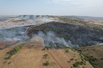 Kula'da Makilik Alanda Çikan Yangin 50 Dönümde Etkili Oldu