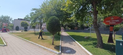 Körfez'de Yesil Alanlar Güzellestiriliyor