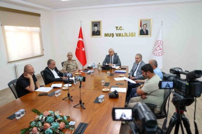 Mus'ta Güvenlik Ve Asayis Degerlendirme Toplantisi Yapildi