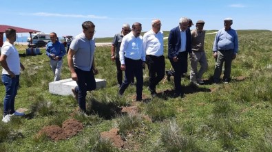 Ot Verimini Artirmak Için 80 Ton Gübre Dagitildi